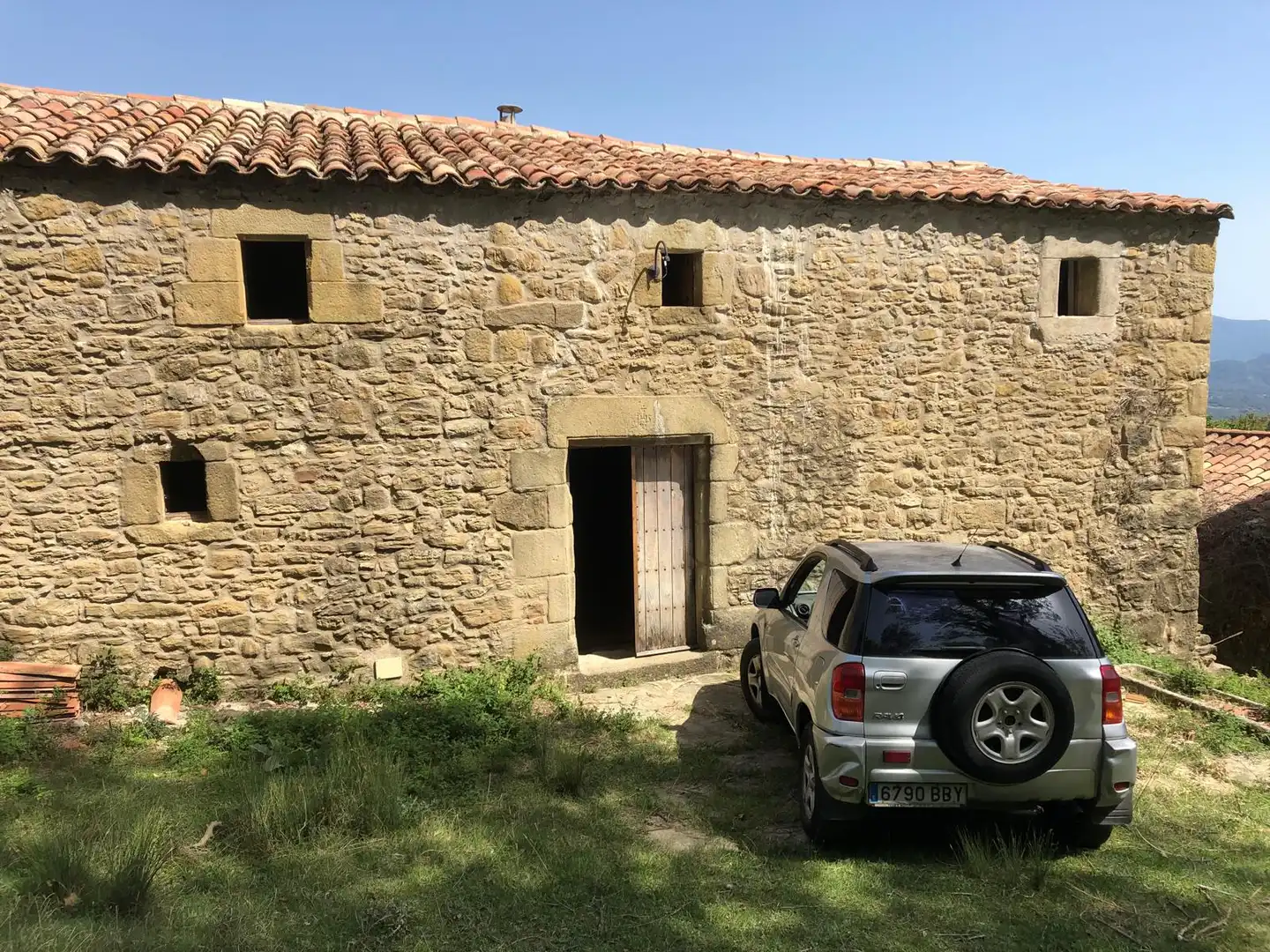 Vista exterior de Finca rústica en venta en Olot con Aire acondicionado, Calefacción y Jardín privado
