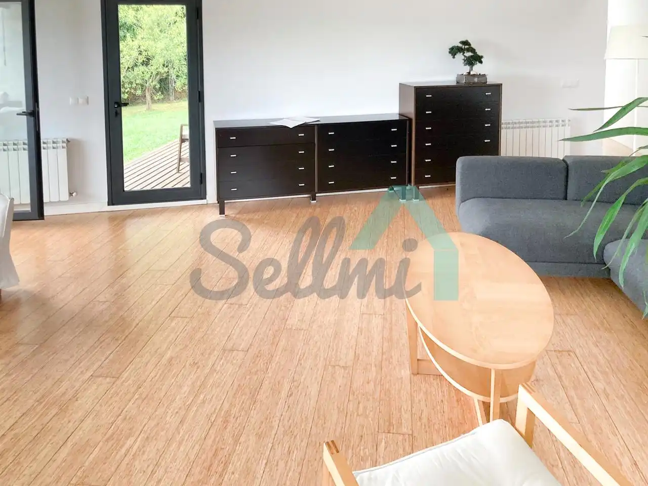 Living room of Houses for rent in Siero  with Heating, Parquet flooring and Terrace