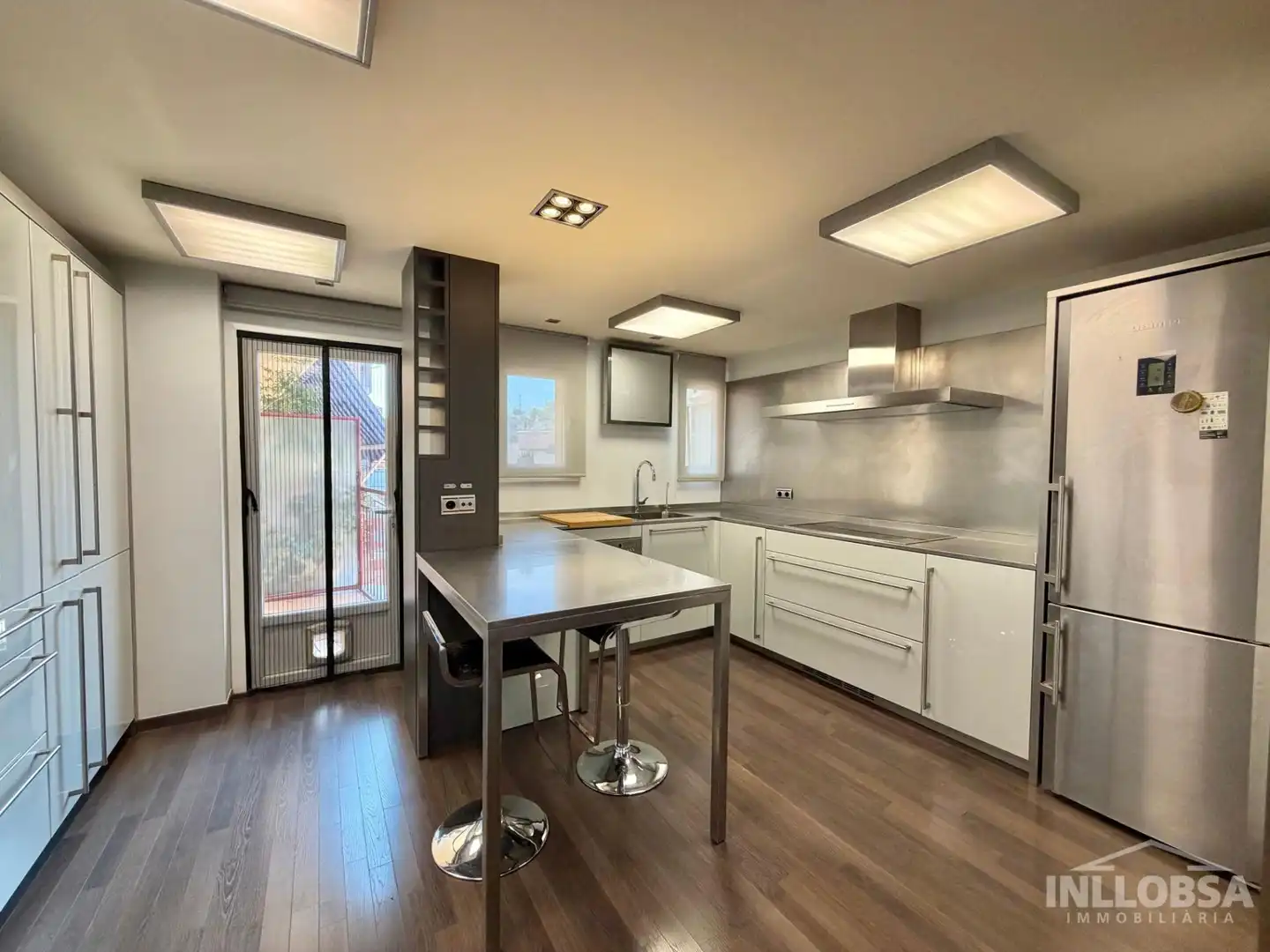 Cocina de Piso de alquiler en Manresa con Aire acondicionado, Calefacción y Parquet