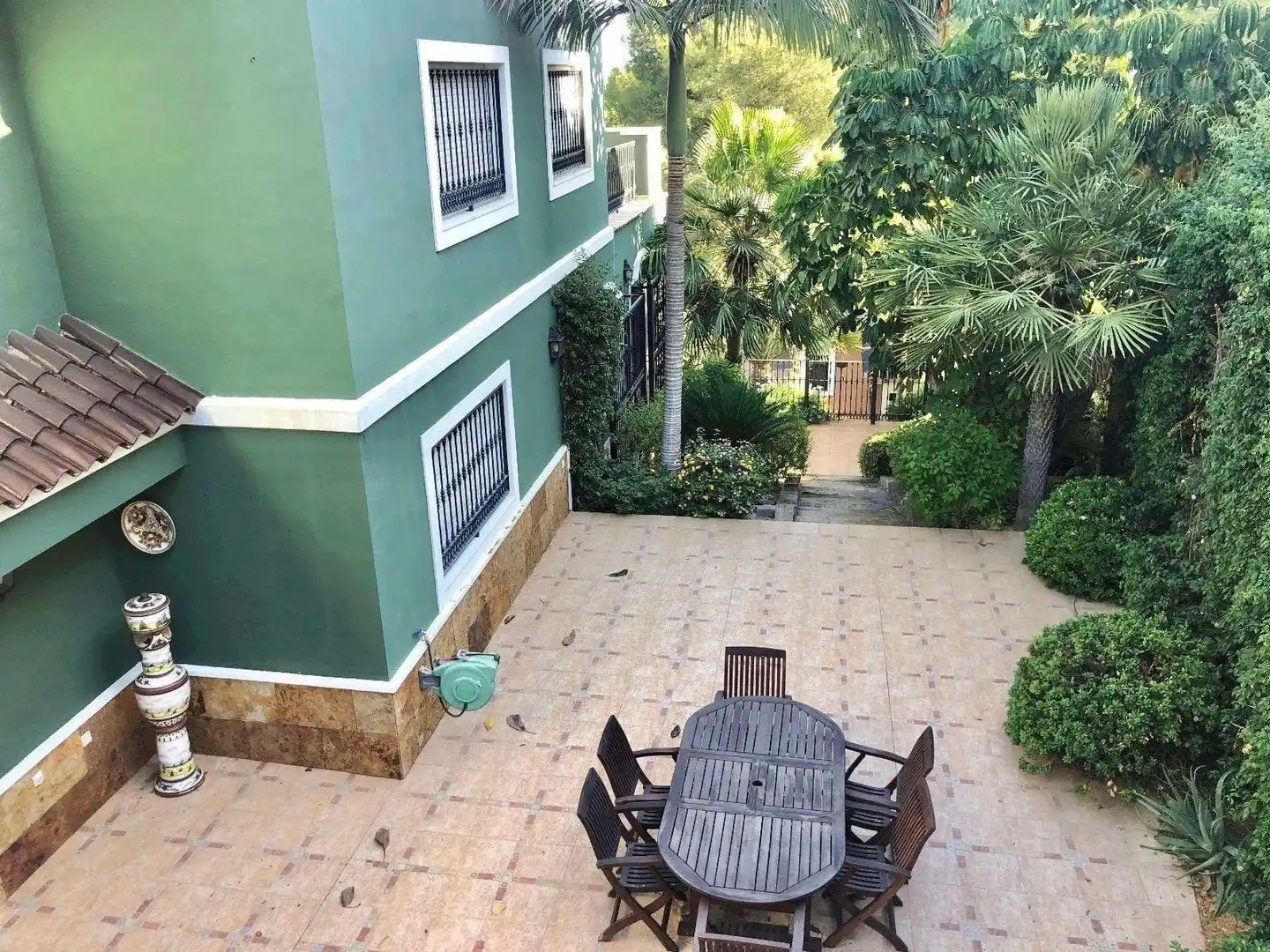 Terraza de Casa o chalet en venta en Murcia con Jardín privado, Terraza y Piscina