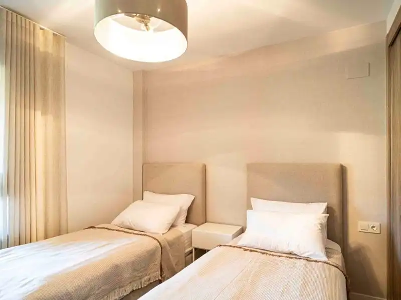 Bedroom of Flat for sale in Mijas  with Air Conditioner, Heating and Private garden