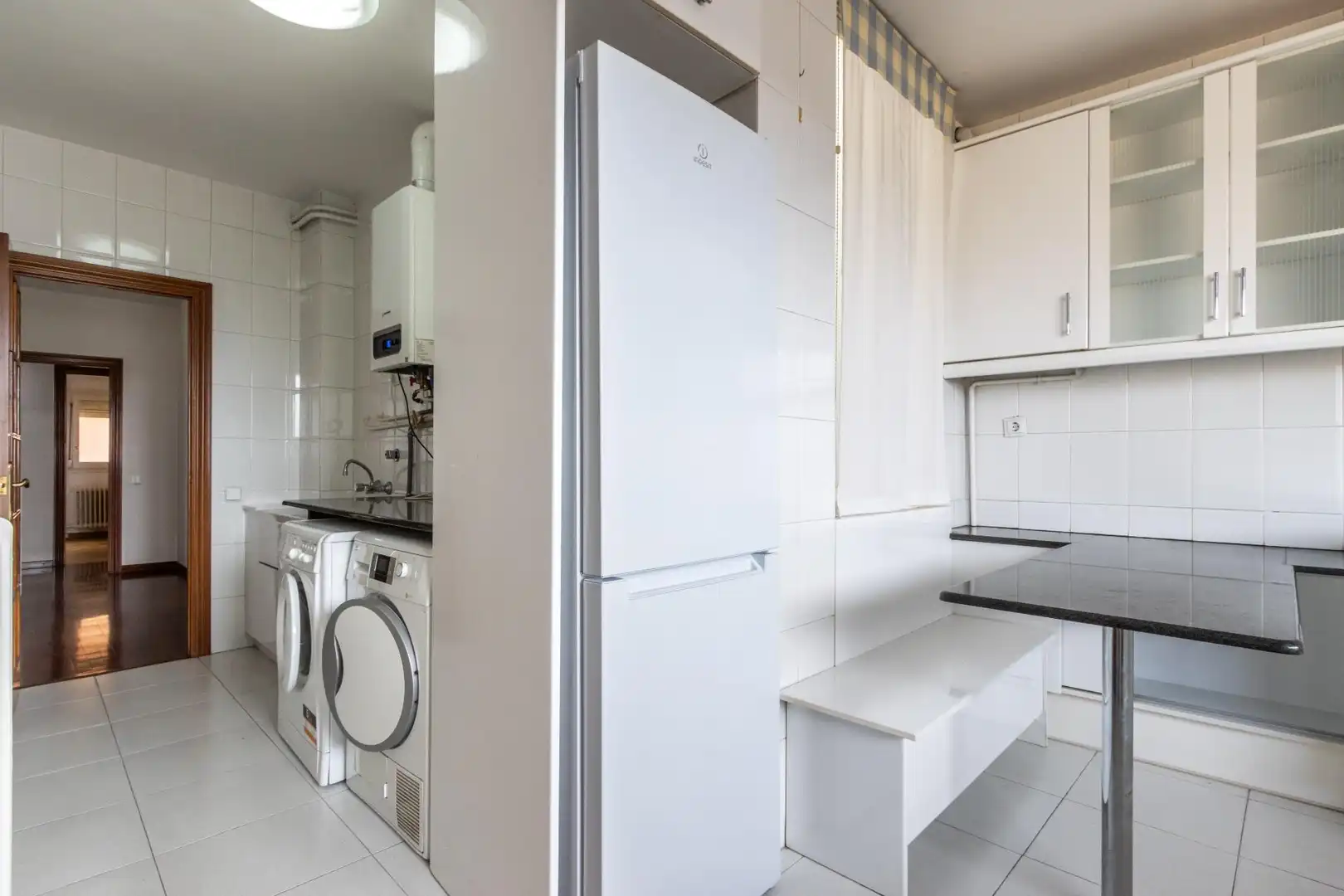 Kitchen of Attic for sale in Sabadell  with Air Conditioner, Heating and Parquet flooring