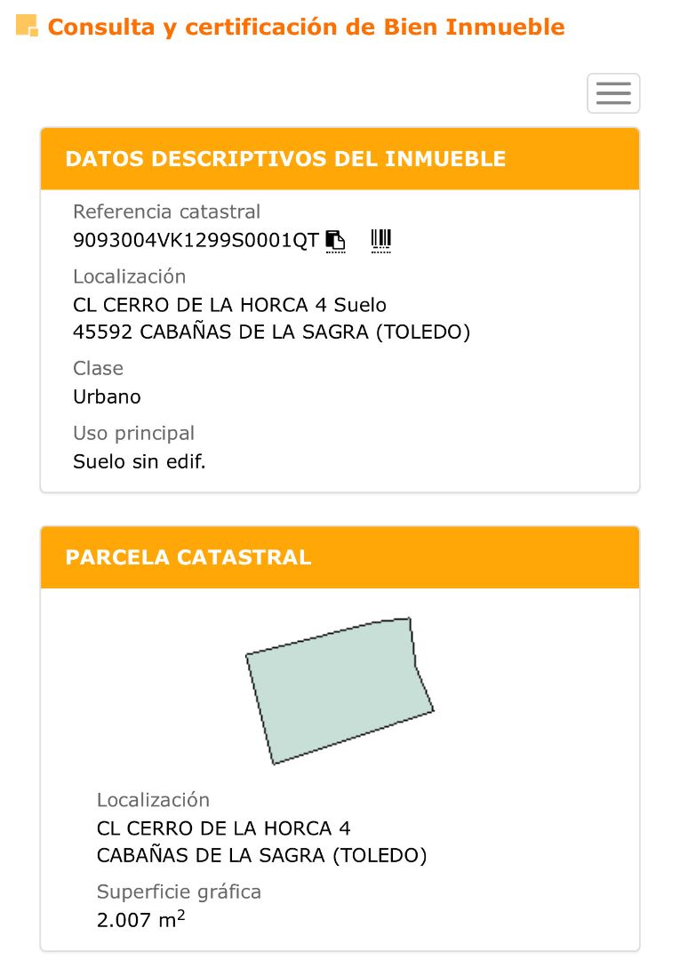 Residencial en venta en Calle Cerro de la Horca, 4