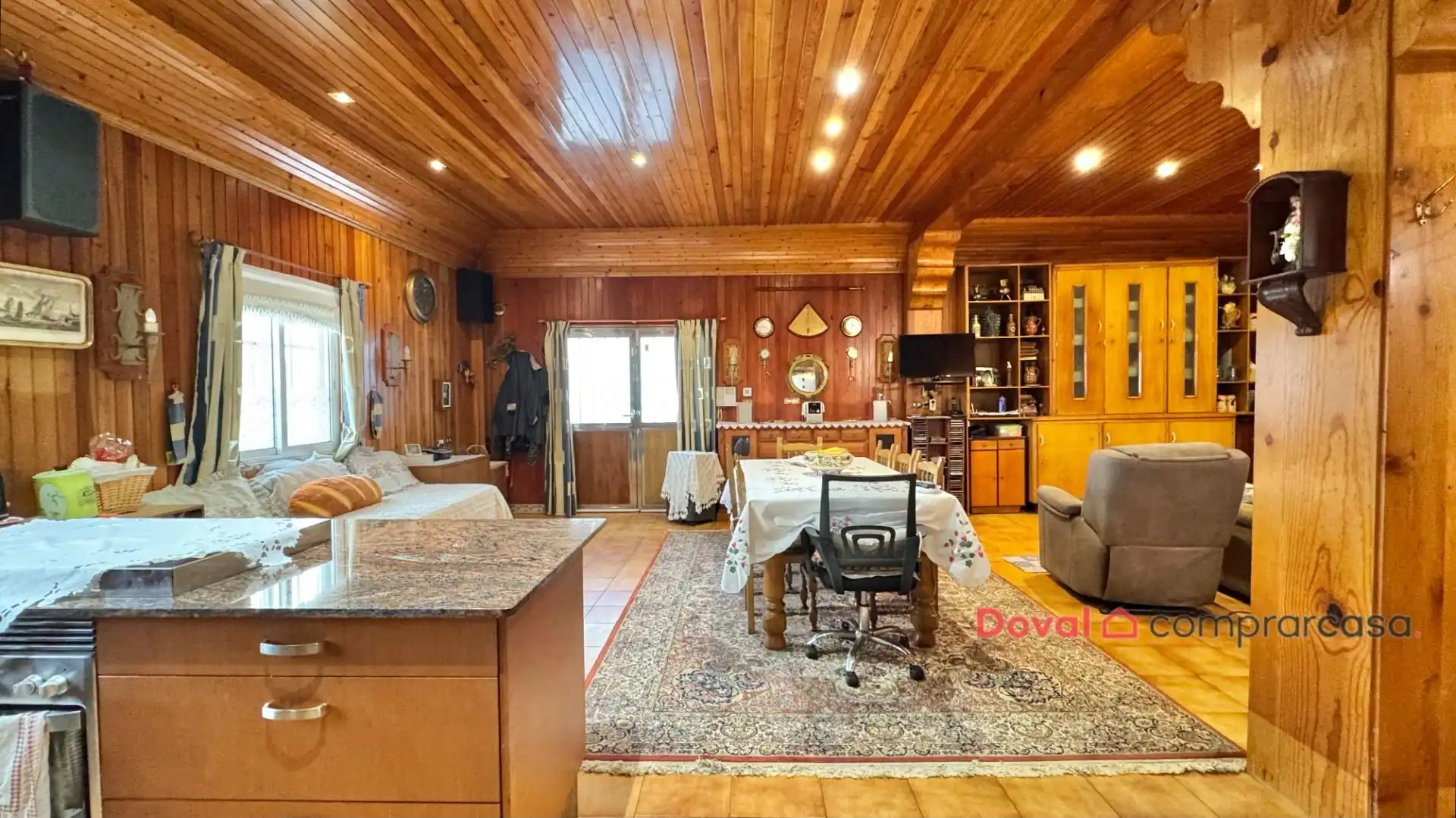 Living room of Houses for sale in Redondela  with Heating, Private garden and Jacuzzi