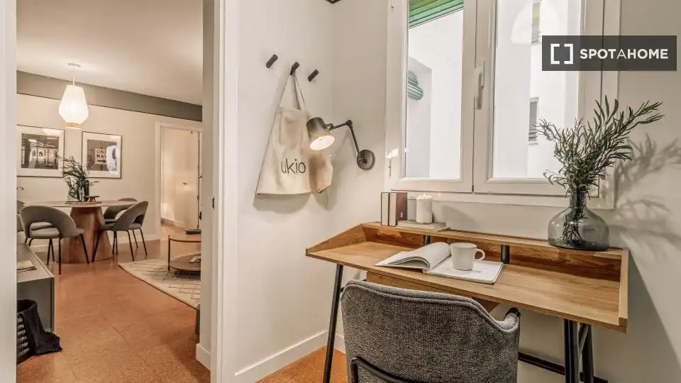 Apartments for share in Madrid  with Air Conditioner, Terrace and Furnished