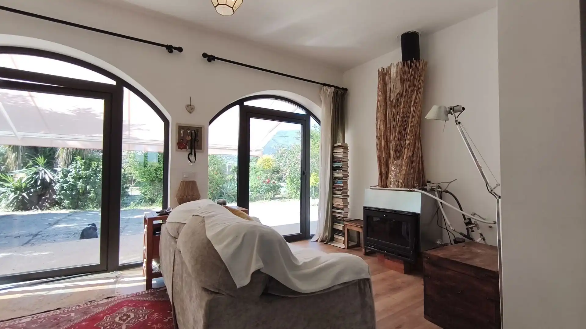 Sala de estar de Finca rústica en venta en Alhaurín El Grande con Piscina