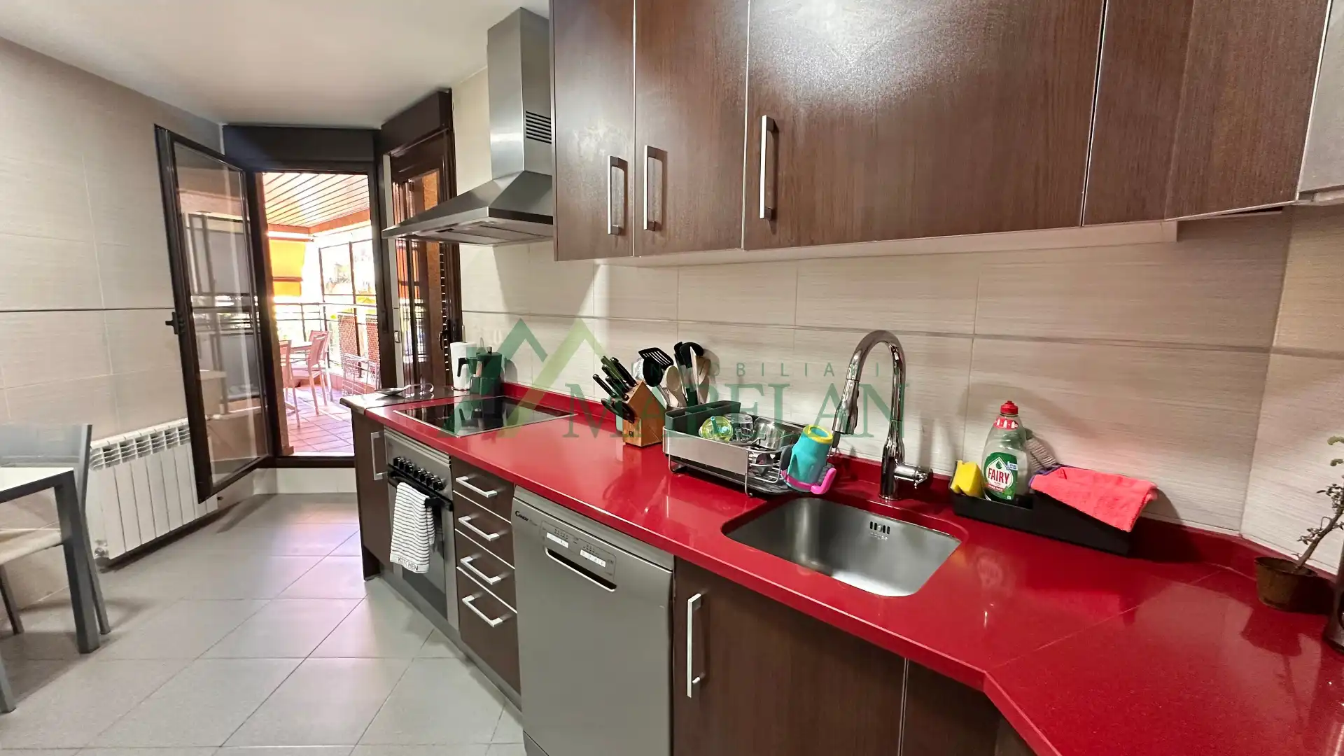 Cocina de Piso de alquiler en Las Rozas de Madrid con Aire acondicionado, Calefacción y Terraza