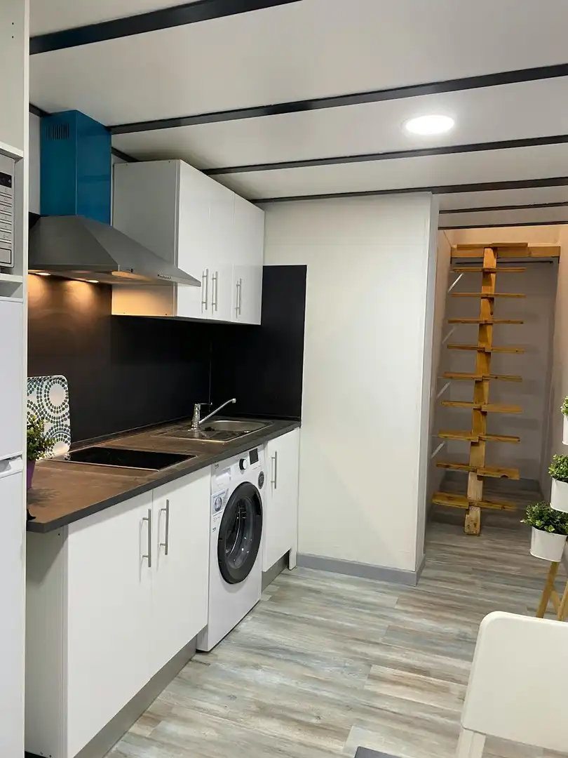 Cocina de Piso de alquiler en Madrid con Aire acondicionado, Calefacción y Amueblado