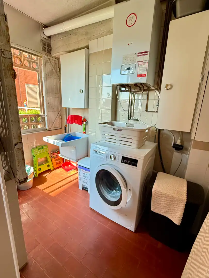 Cuina de Pis en venda en Barcelona amb Calefacció, Parquet i Terrassa