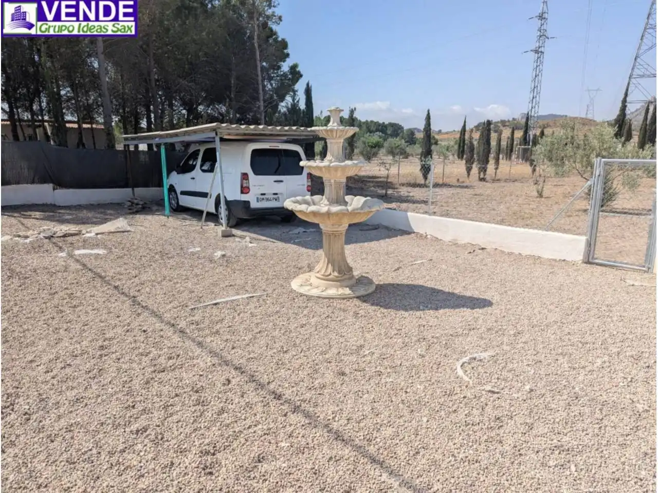 Finca rústica en venta en Sax con Aire acondicionado, Jardín privado y Piscina