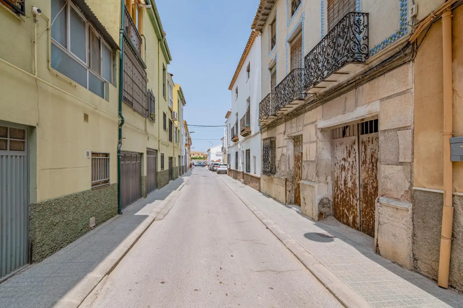 Vista exterior de Casa o chalet en venta en Baza con Balcón