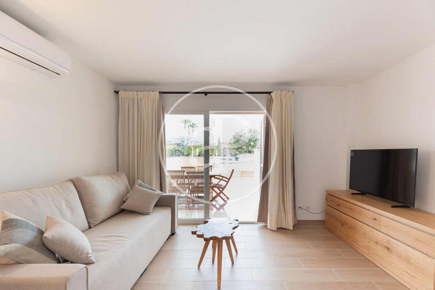 Exterior view of Flat to rent in Son Servera  with Air Conditioner, Heating and Private garden