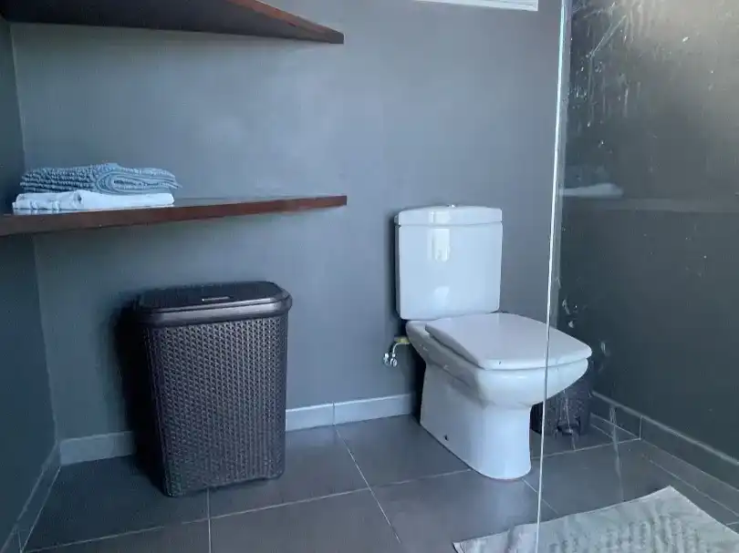 Bany de Apartament de lloguer en Barlovento amb Jardí privat i Moblat