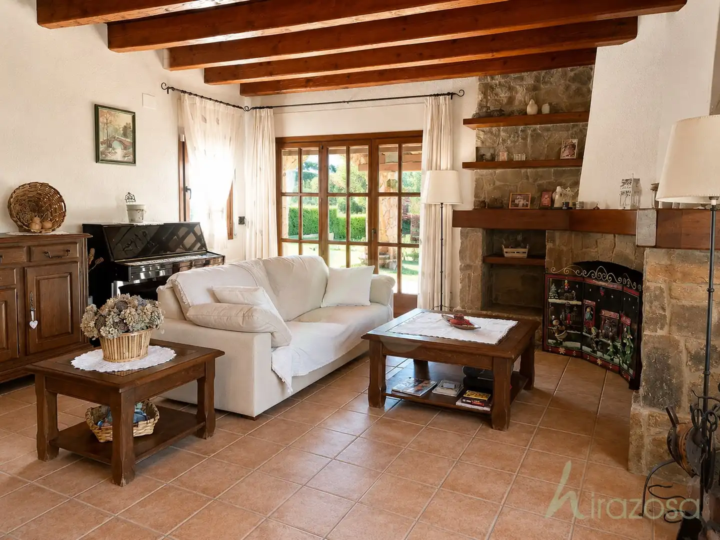 Sala de estar de Casa o chalet en venta en Aiguafreda con Aire acondicionado, Calefacción y Terraza