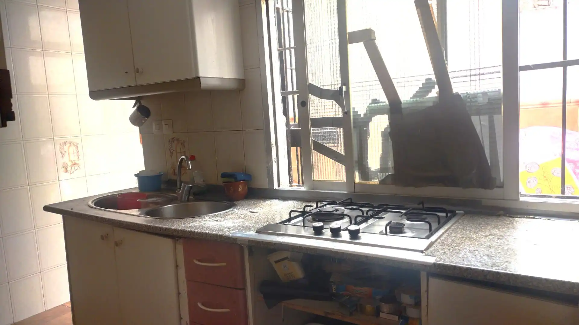 Kitchen of Flat for sale in Málaga  with Furnished