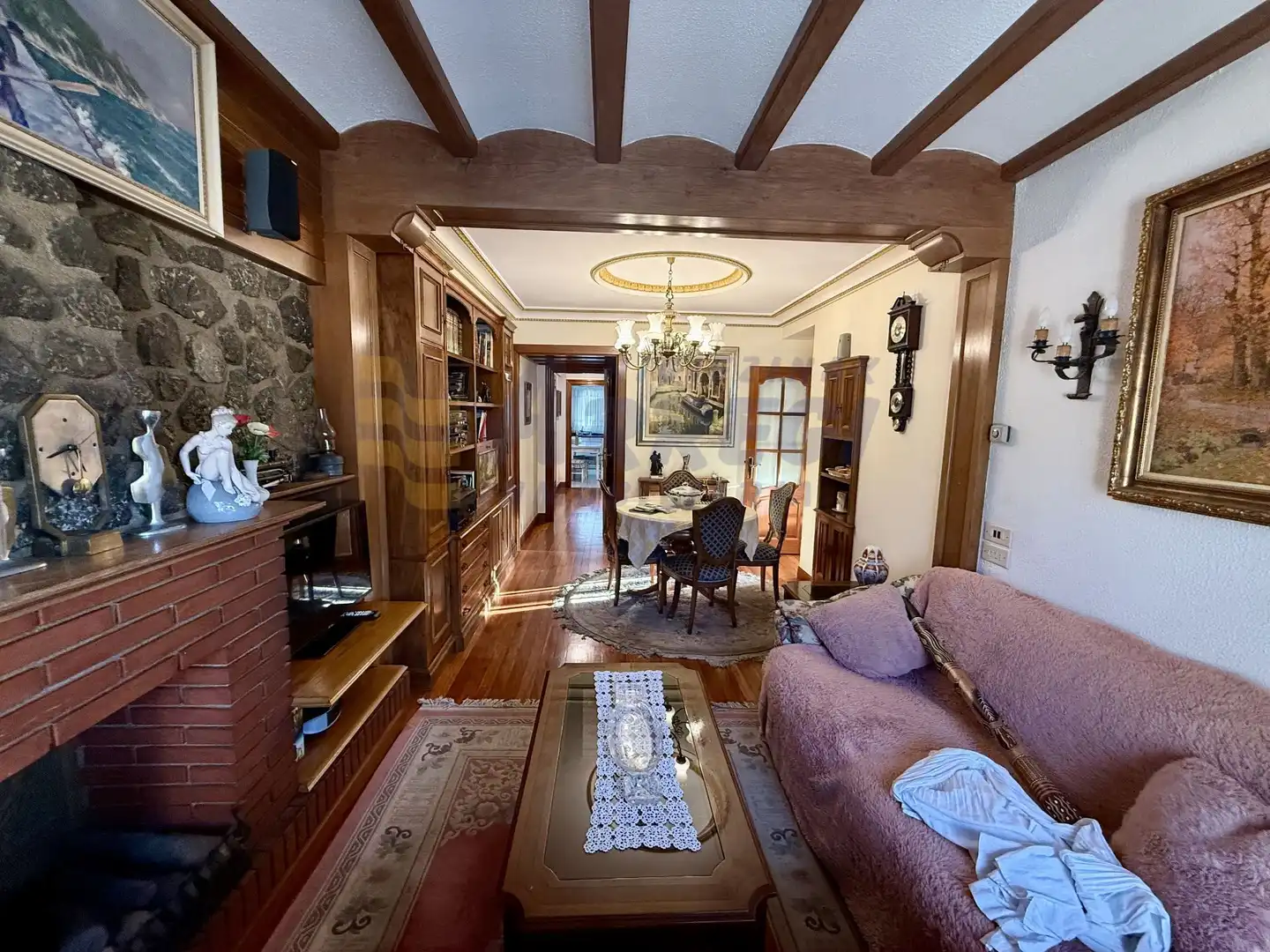 Sala de estar de Piso en venta en Eibar con Calefacción