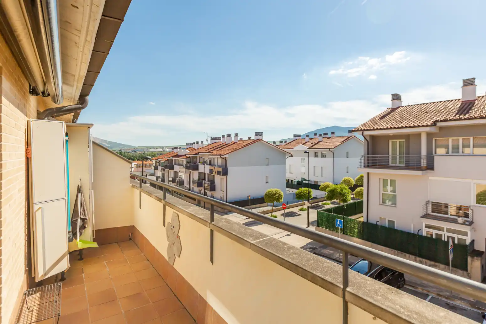 Terraza de Casa adosada en venta en Valle de Elorz / Elortzibar con Aire acondicionado, Calefacción y Jardín privado