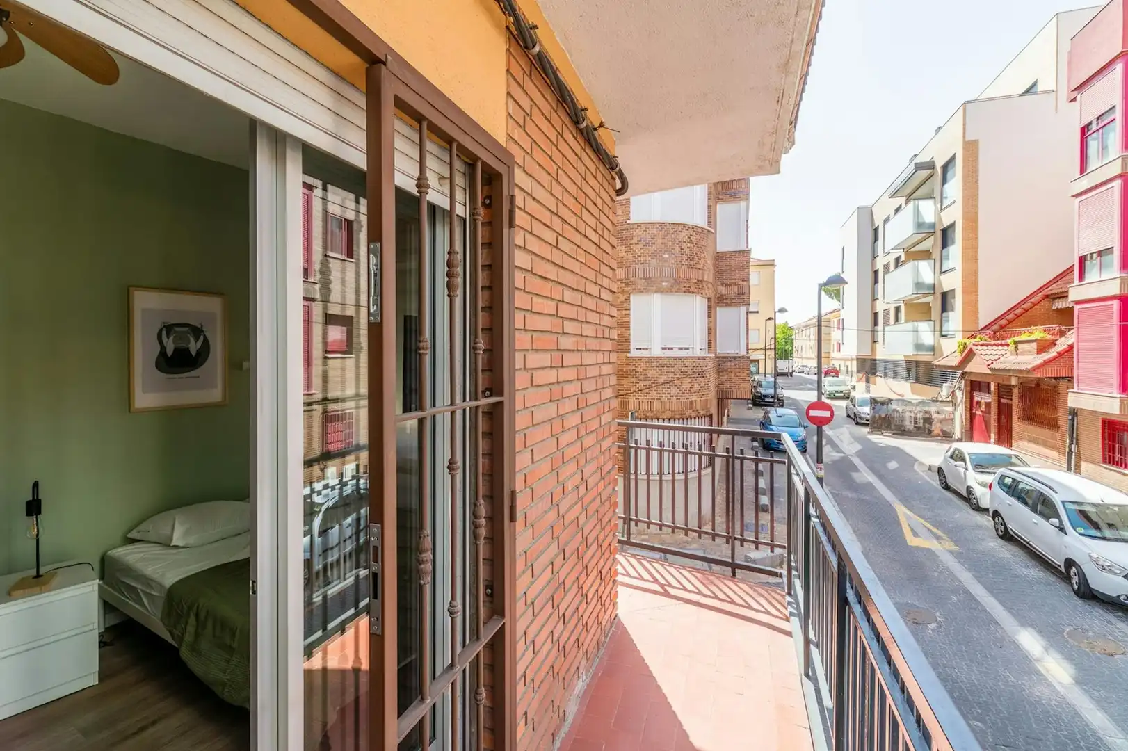 Balcony of Flat for share in Getafe  with Heating, Furnished and Washing machine