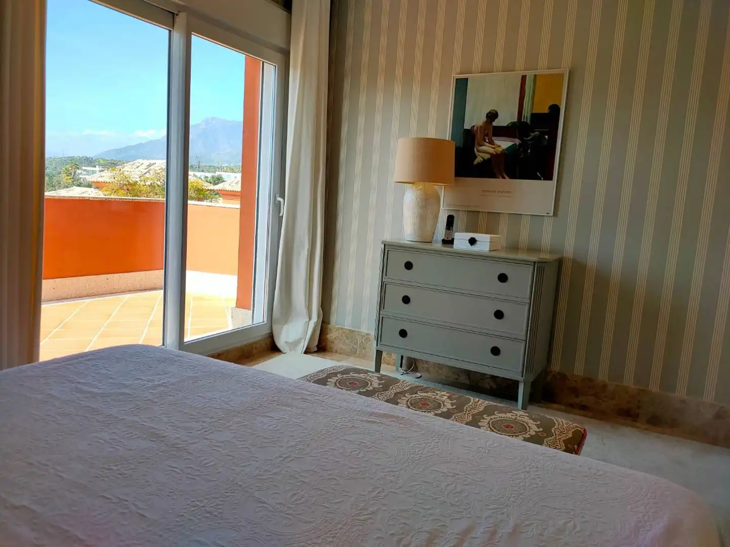Dormitori de Casa adosada de lloguer en Marbella amb Terrassa