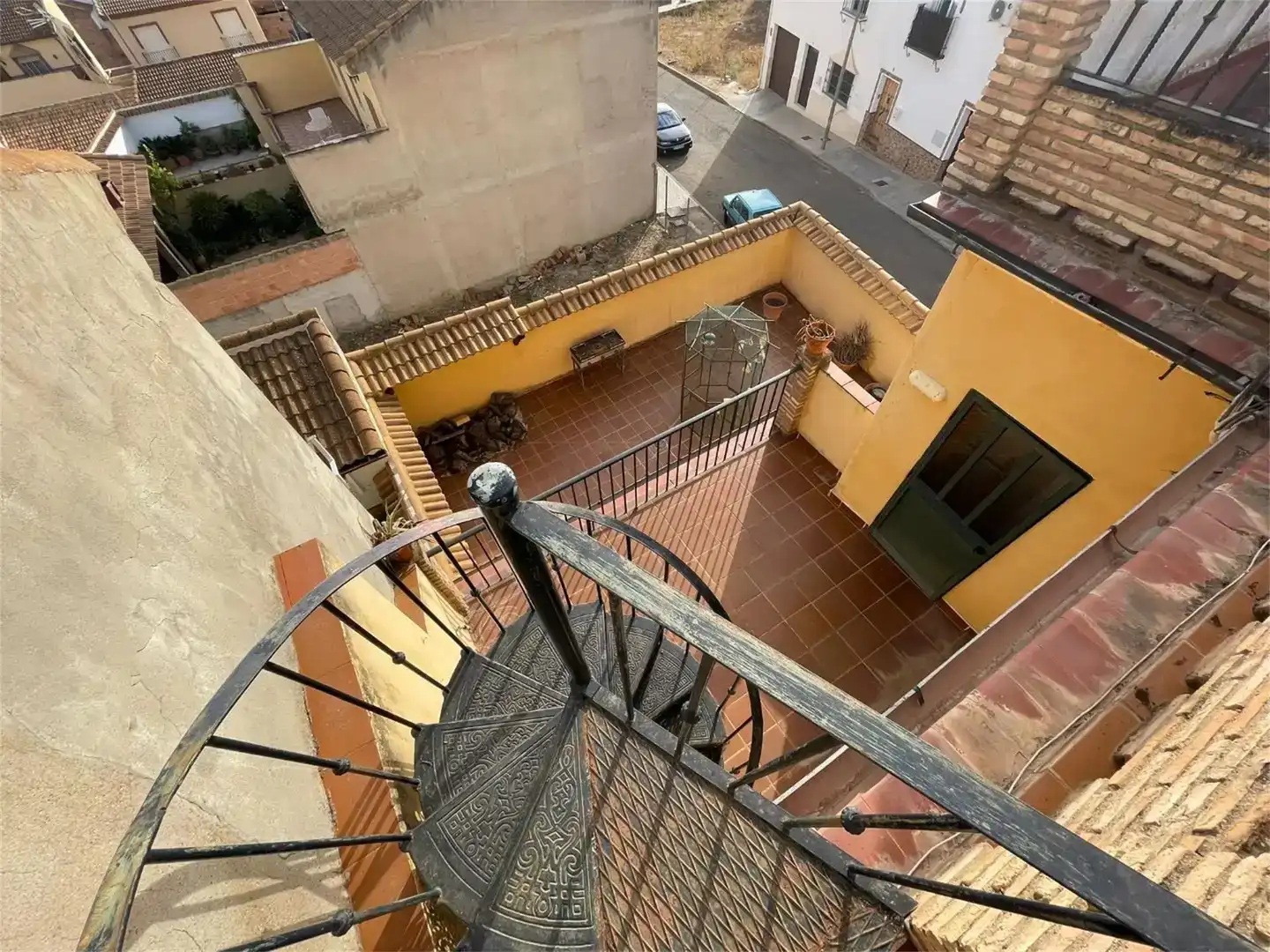 Terrassa de Casa adosada en venda en Hornachuelos amb Aire condicionat, Traster i Moblat