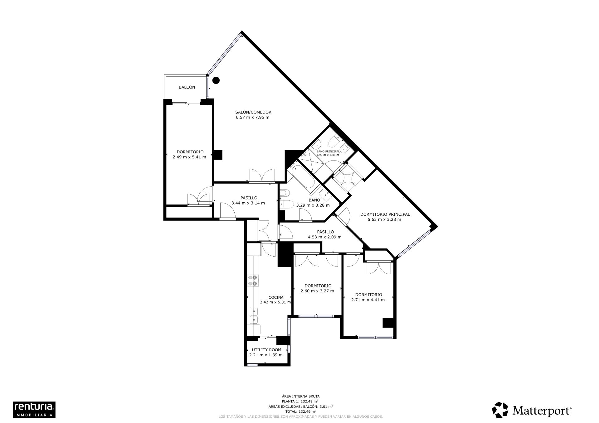 Flat for sale in  Valencia Capital  with Air Conditioner, Heating and Private garden