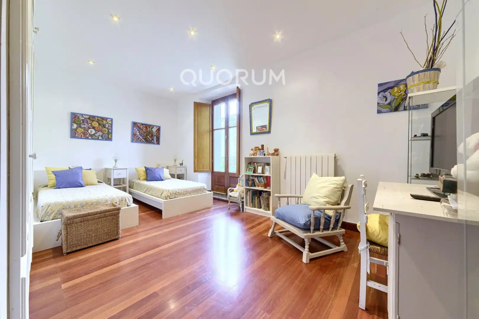 Habitación de Casa adosada en venta en Arrankudiaga / Zollo con Calefacción, Amueblado y Balcón