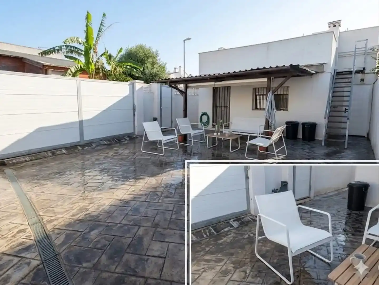 Terrassa de Casa o xalet de lloguer en Gandia amb Aire condicionat, Traster i Moblat