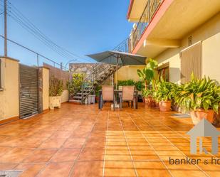 Terrassa de Casa adosada en venda en Cerdanyola del Vallès amb Calefacció, Jardí privat i Terrassa
