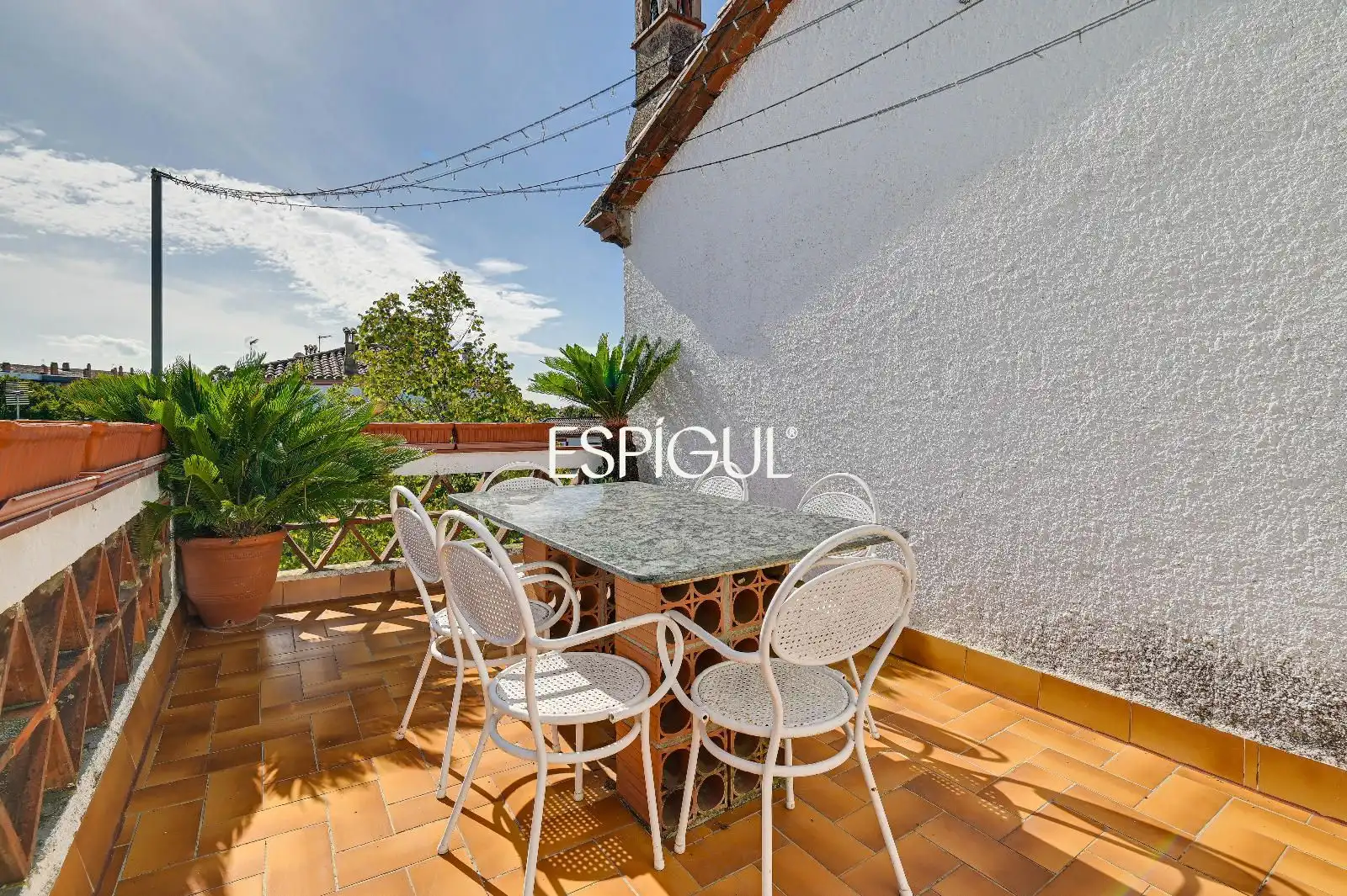 Terrassa de Casa o xalet en venda en Sant Narcís