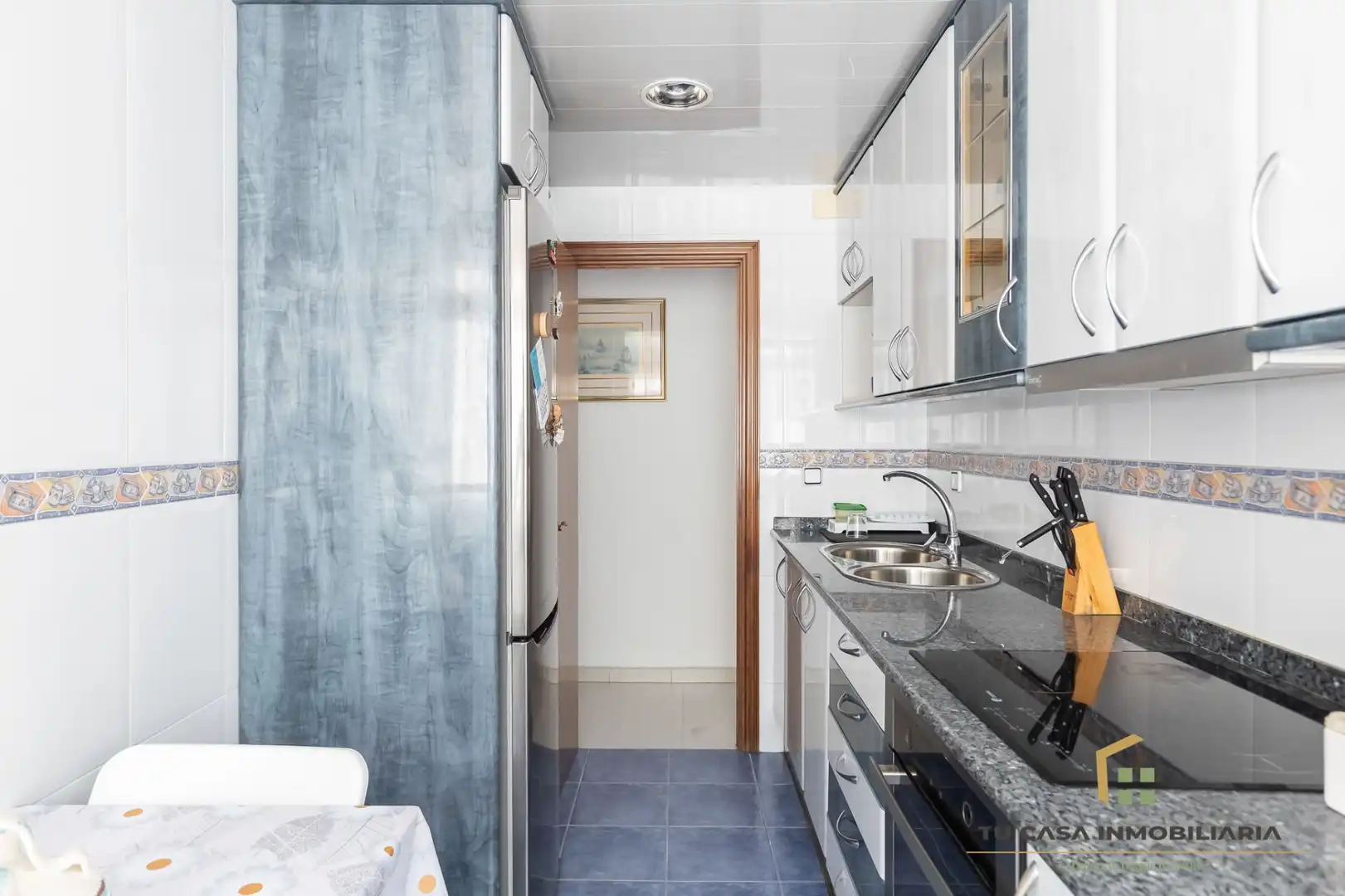 Kitchen of Apartments for sale in Badalona  with Air Conditioner and Heating