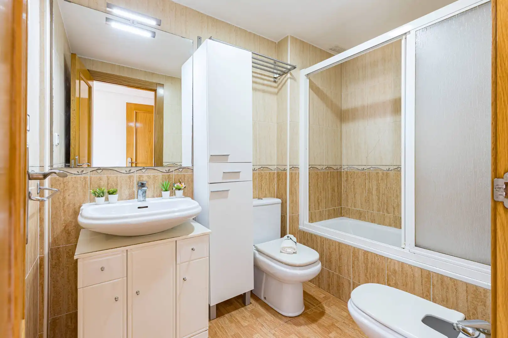 Bany de Apartament en venda en Murcia amb Aire condicionat, Traster i Moblat