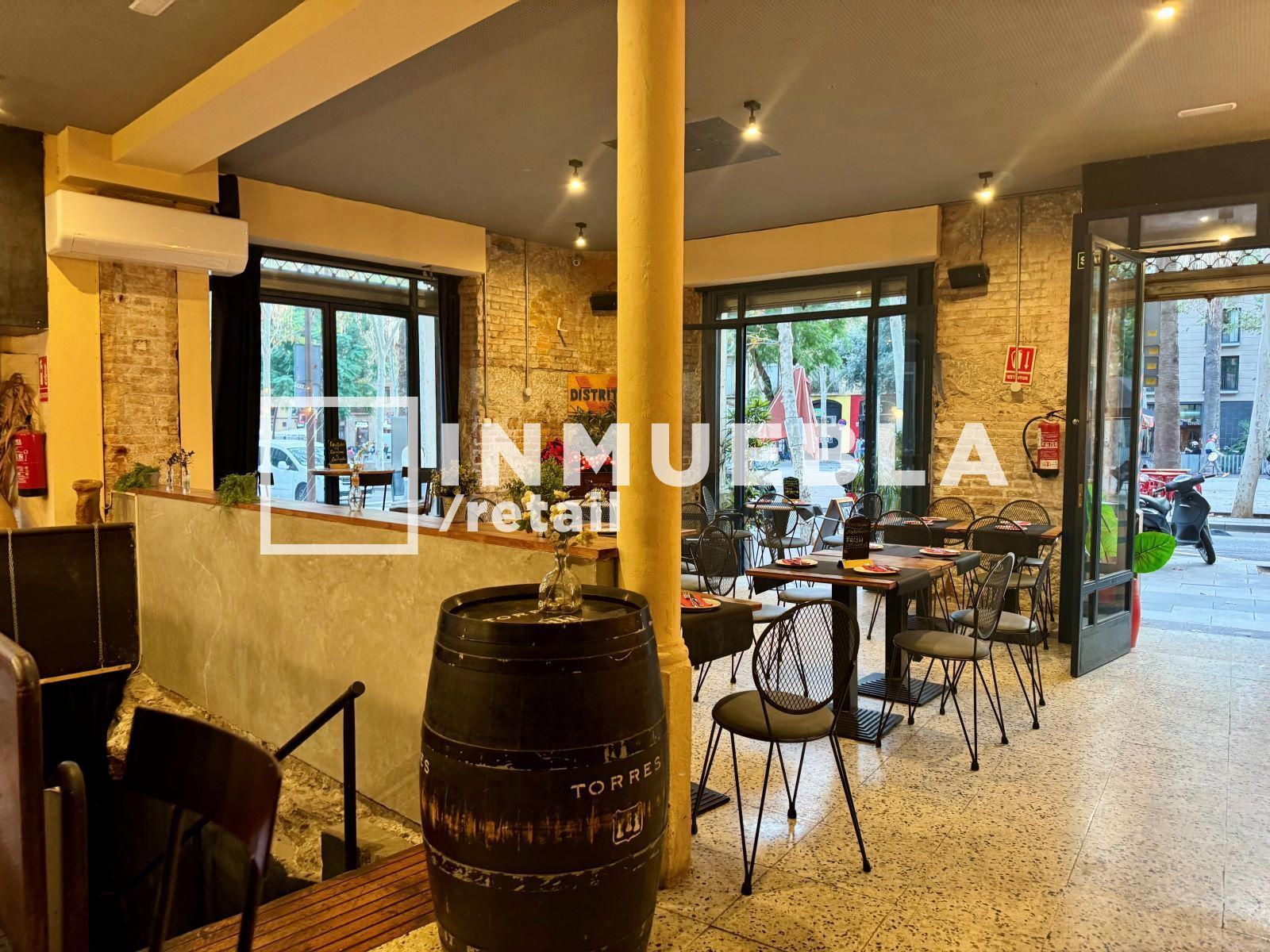 Local de lloguer en  Barcelona Capital amb Aire condicionat, Terrassa i Moblat