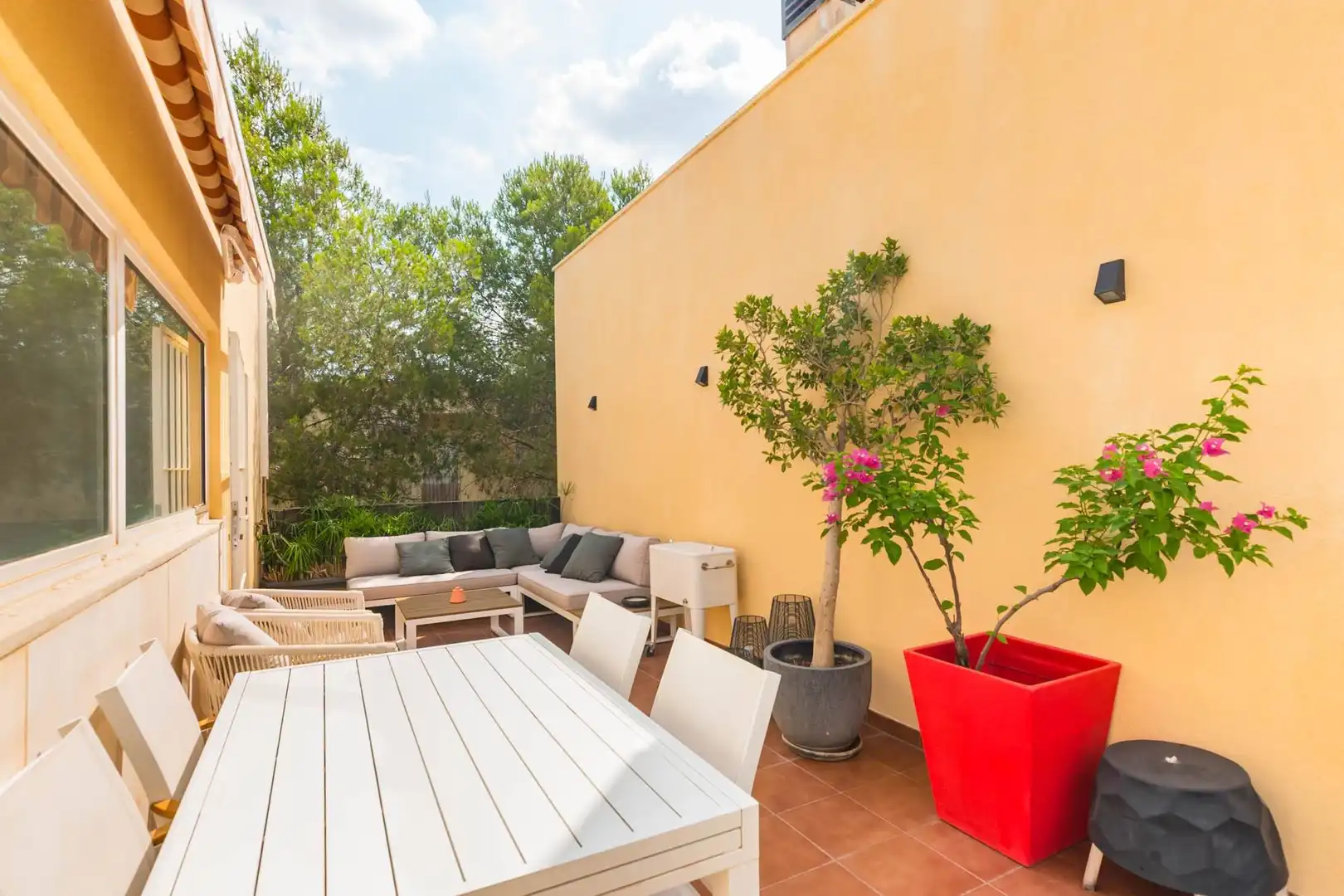Terrassa de Dúplex en venda en Murcia amb Aire condicionat, Calefacció i Jardí privat
