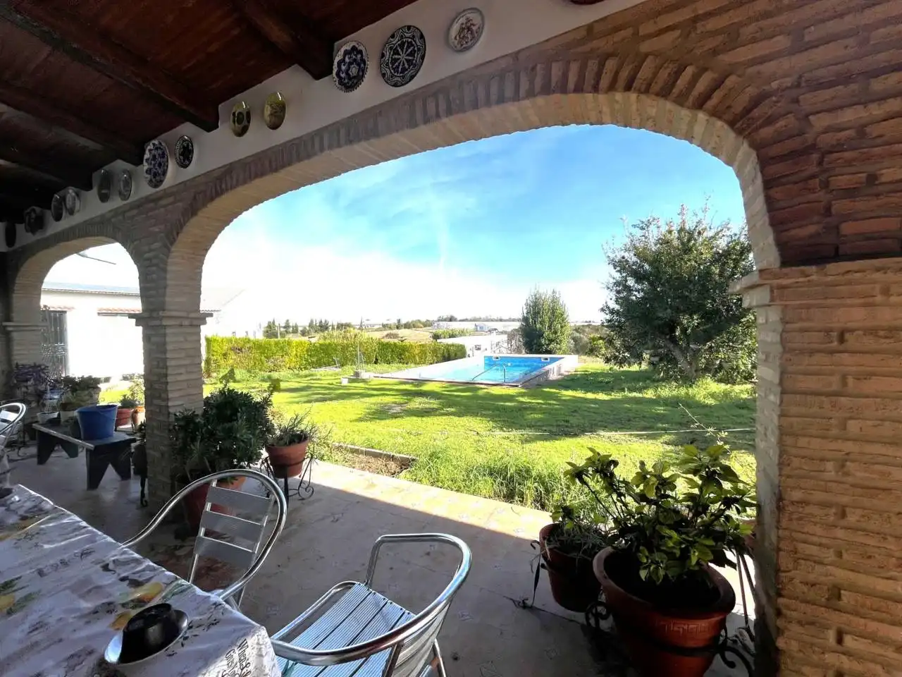 Jardín de Casa o chalet en venta en Punta Umbría con Aire acondicionado, Jardín privado y Terraza