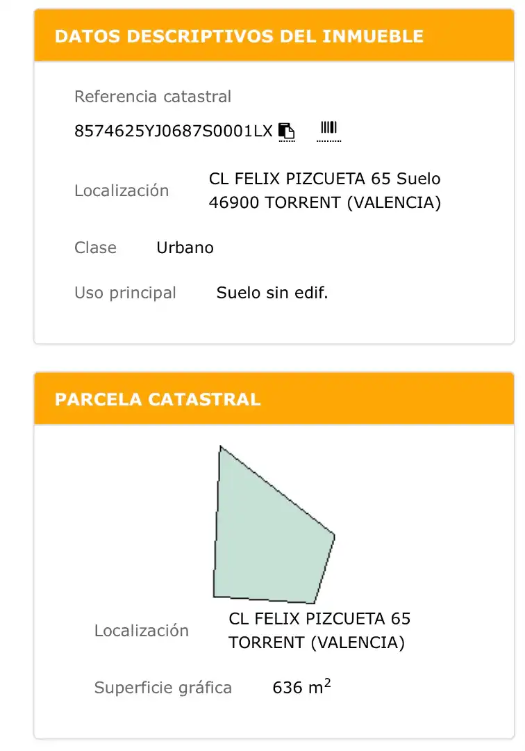 Terreny residencial en venda a Calle Félix Pizcueta, imagen 8