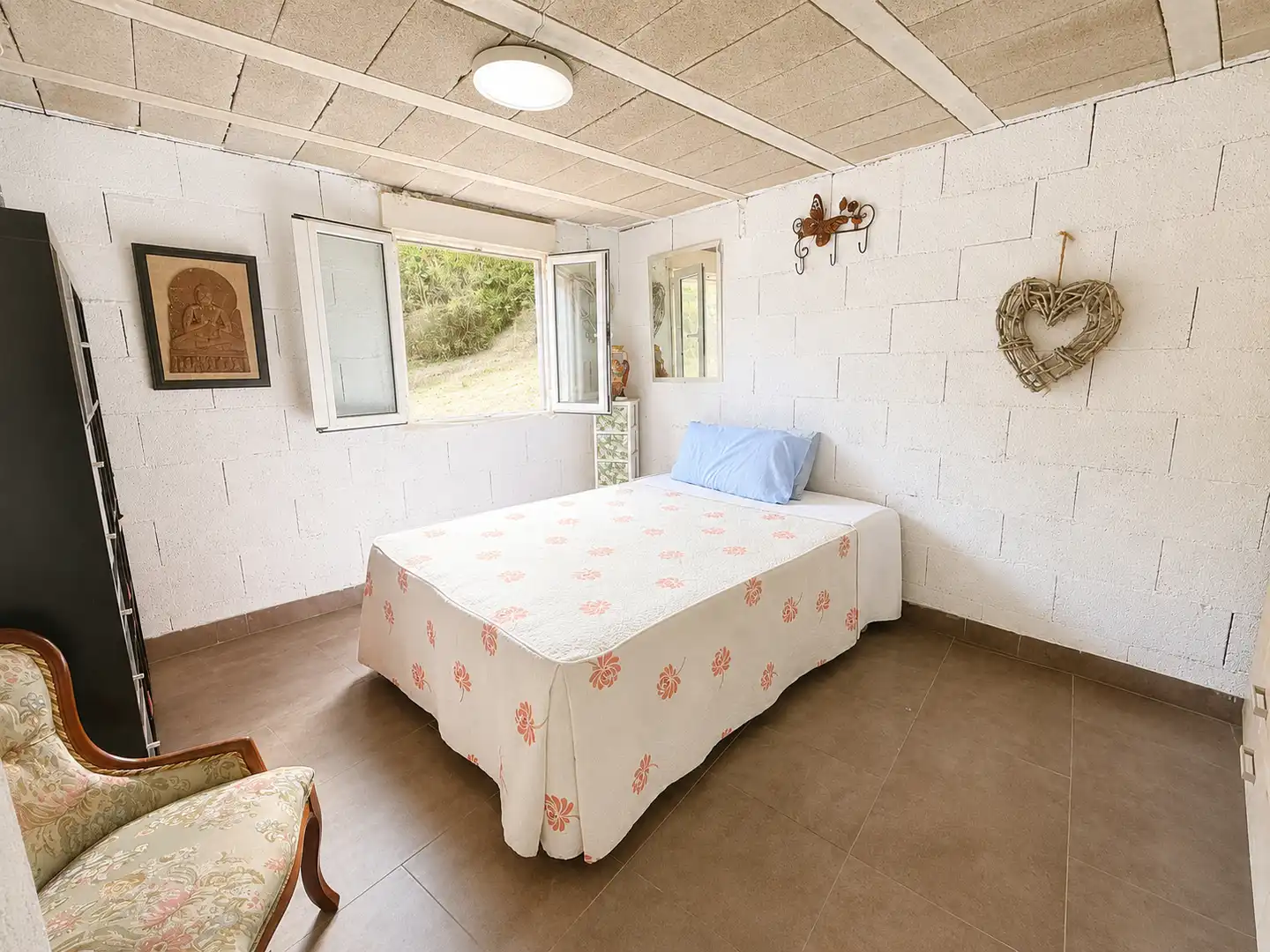 Dormitori de Finca rústica en venda en L'Aleixar amb Calefacció, Jardí privat i Parquet