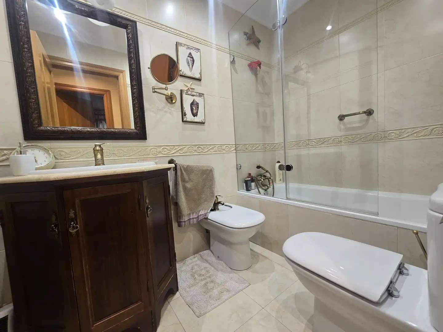 Bany de Apartament en venda en Villamediana de Iregua amb Calefacció, Jardí privat i Terrassa