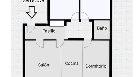 Foto 3 de Piso en venta en Calle Manuel R Alvarez, La Calzada, Gijón