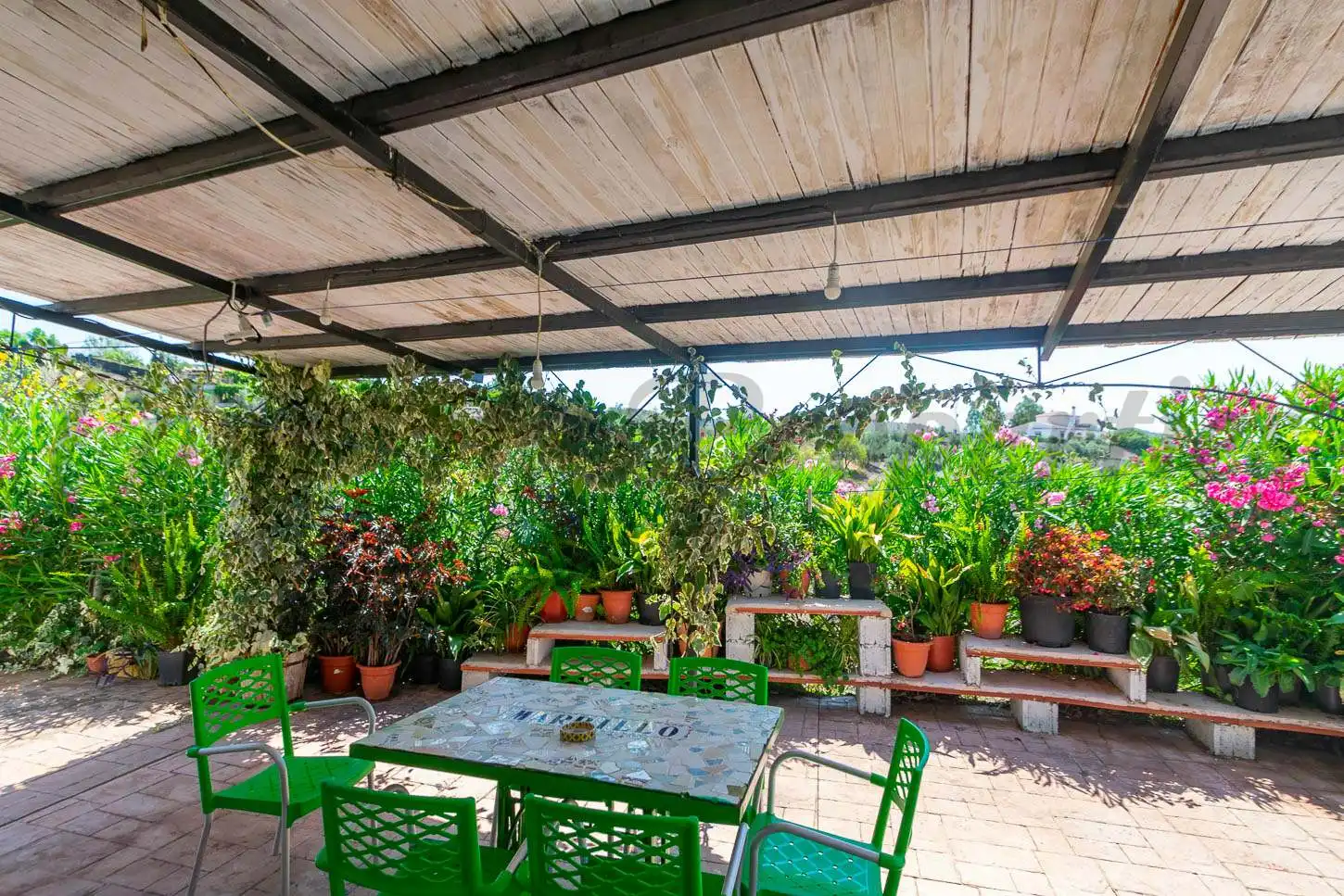 Terrasse von Country house zum Verkauf in Sedella mit Klimaanlage, Privatgarten und Terrasse