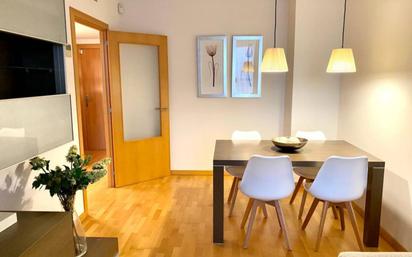 Dining room of Flat to rent in Sabadell  with Air Conditioner, Heating and Parquet flooring