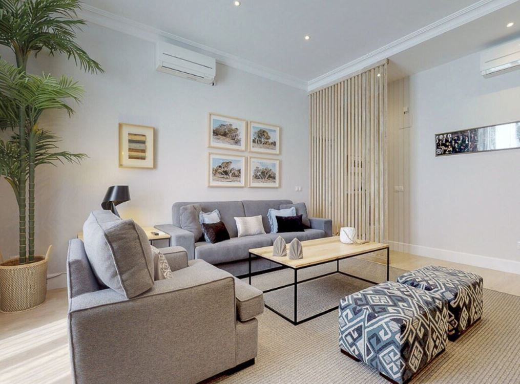 Sala de estar de Piso de alquiler en Viladecans con Amueblado y Se aceptan mascotas