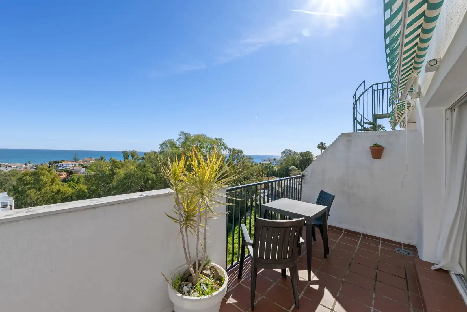 Terrace of Attic for sale in Mijas  with Air Conditioner, Terrace and Swimming Pool