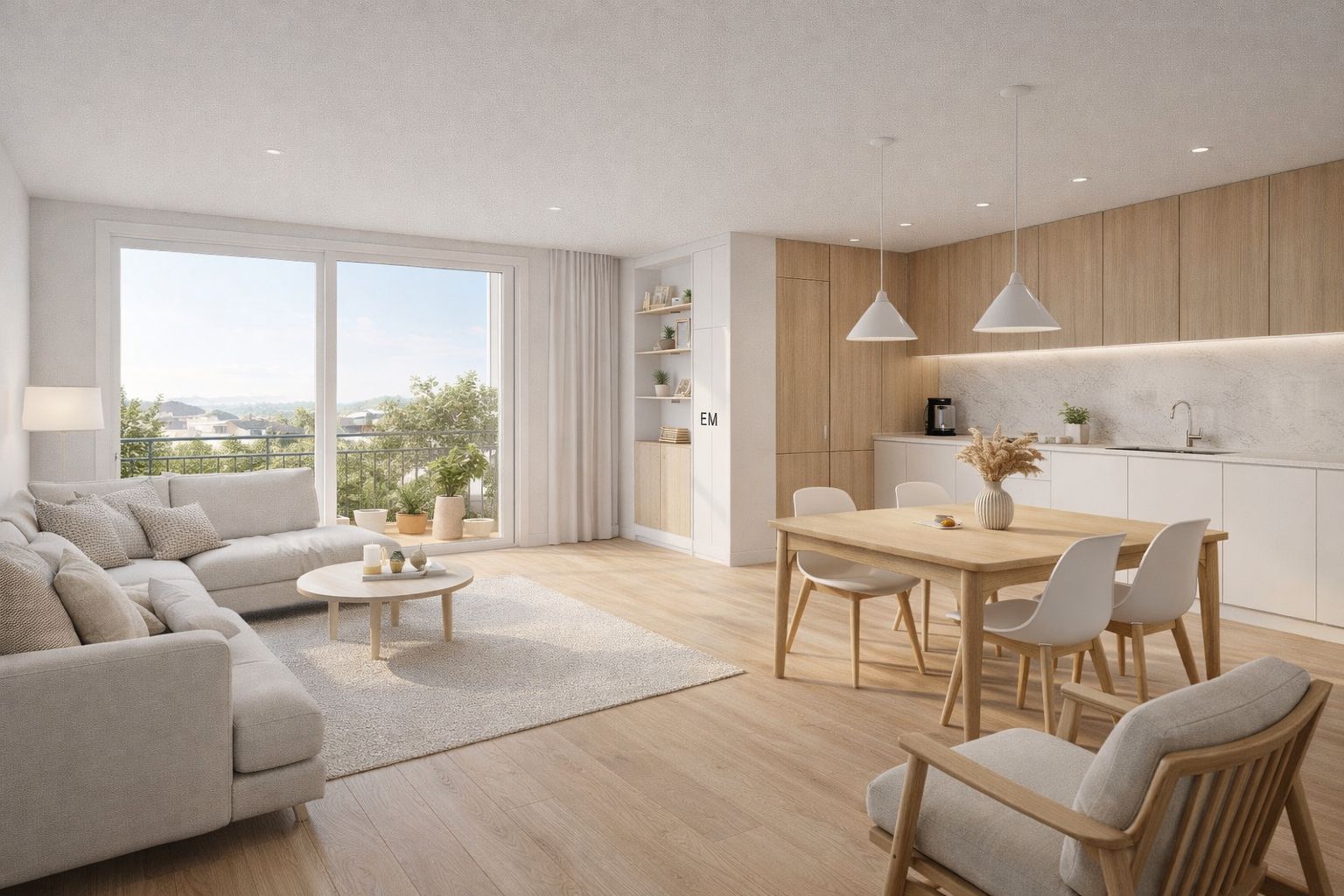 Living room of Flat for sale in  Barcelona Capital  with Air Conditioner, Heating and Parquet flooring