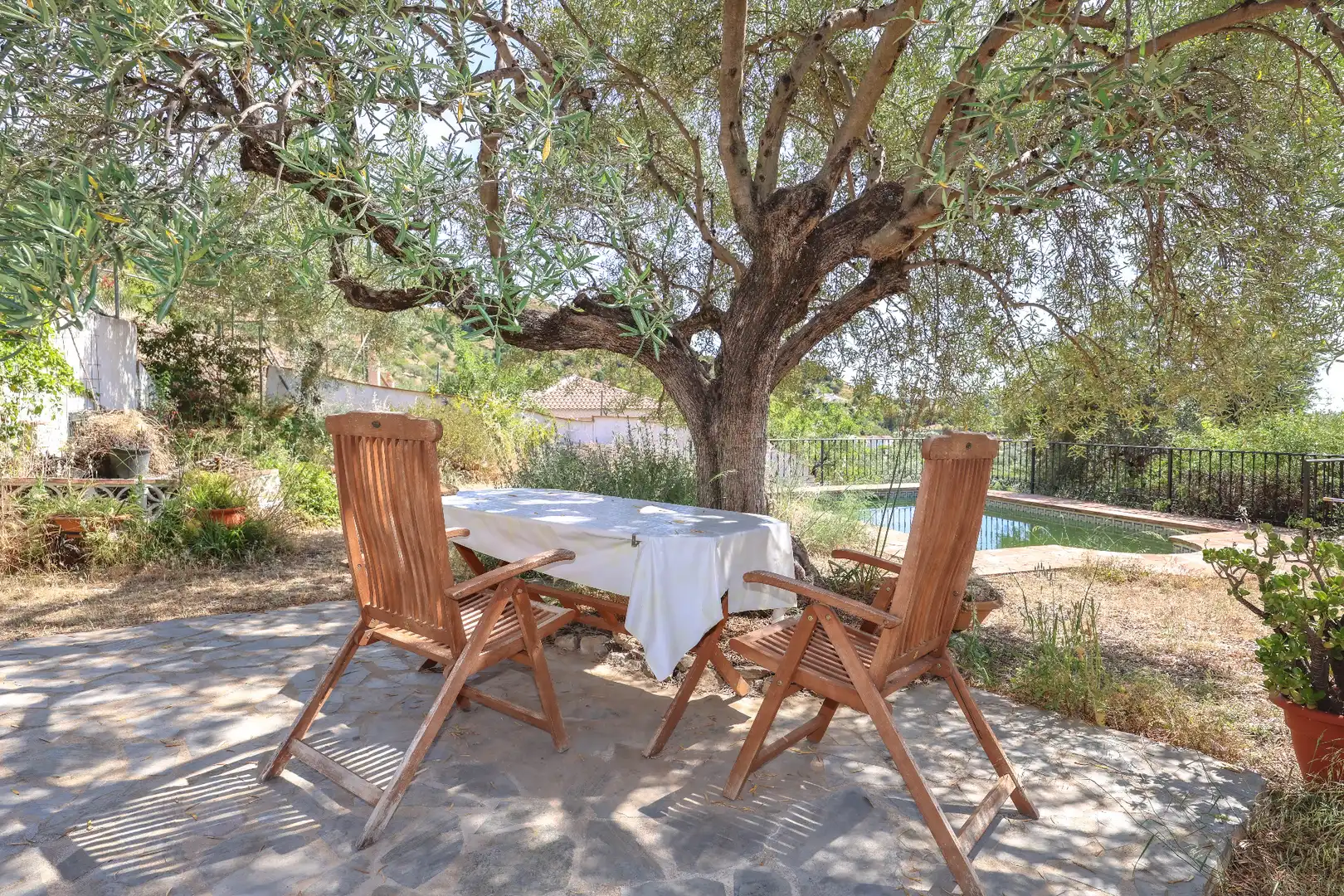 Terrassa de Casa o xalet en venda en Monda amb Aire condicionat, Jardí privat i Piscina