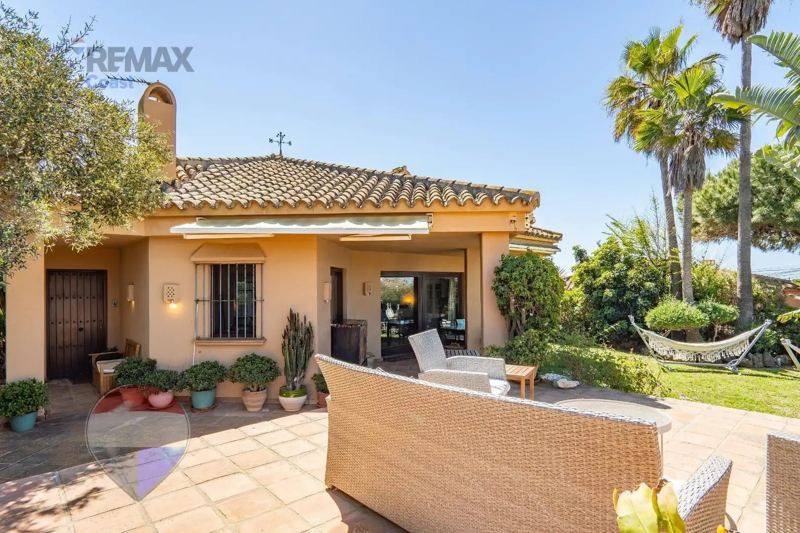 Vista exterior de Casa o chalet en venta en Marbella con Calefacción, Jardín privado y Terraza