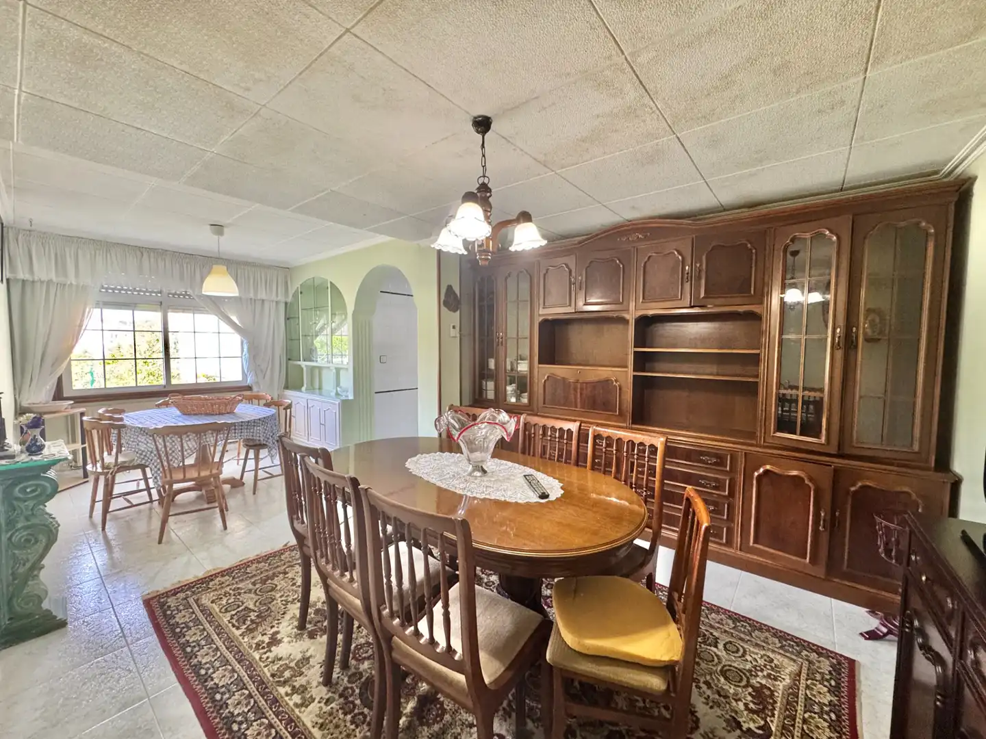 Dining room of Houses for sale in Arteixo  with Heating, Private garden and Parquet flooring
