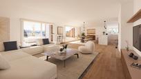Sala d'estar de Àtic en venda en Sant Cugat del Vallès amb Terrassa
