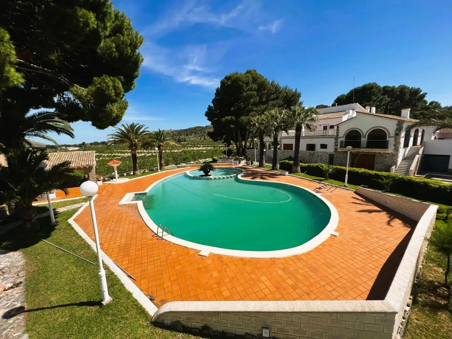 Piscina de Finca rústica en venta en Monóvar  / Monòver con Aire acondicionado, Calefacción y Jardín privado