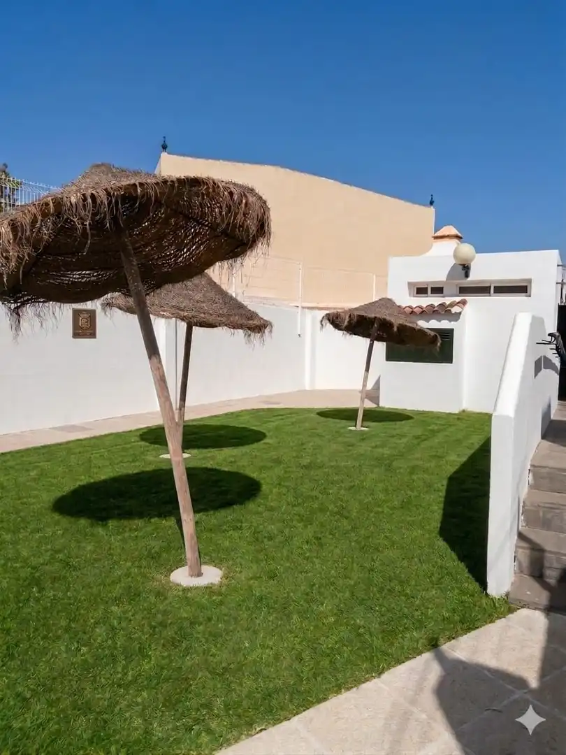 Jardín de Casa adosada en venta en Churriana