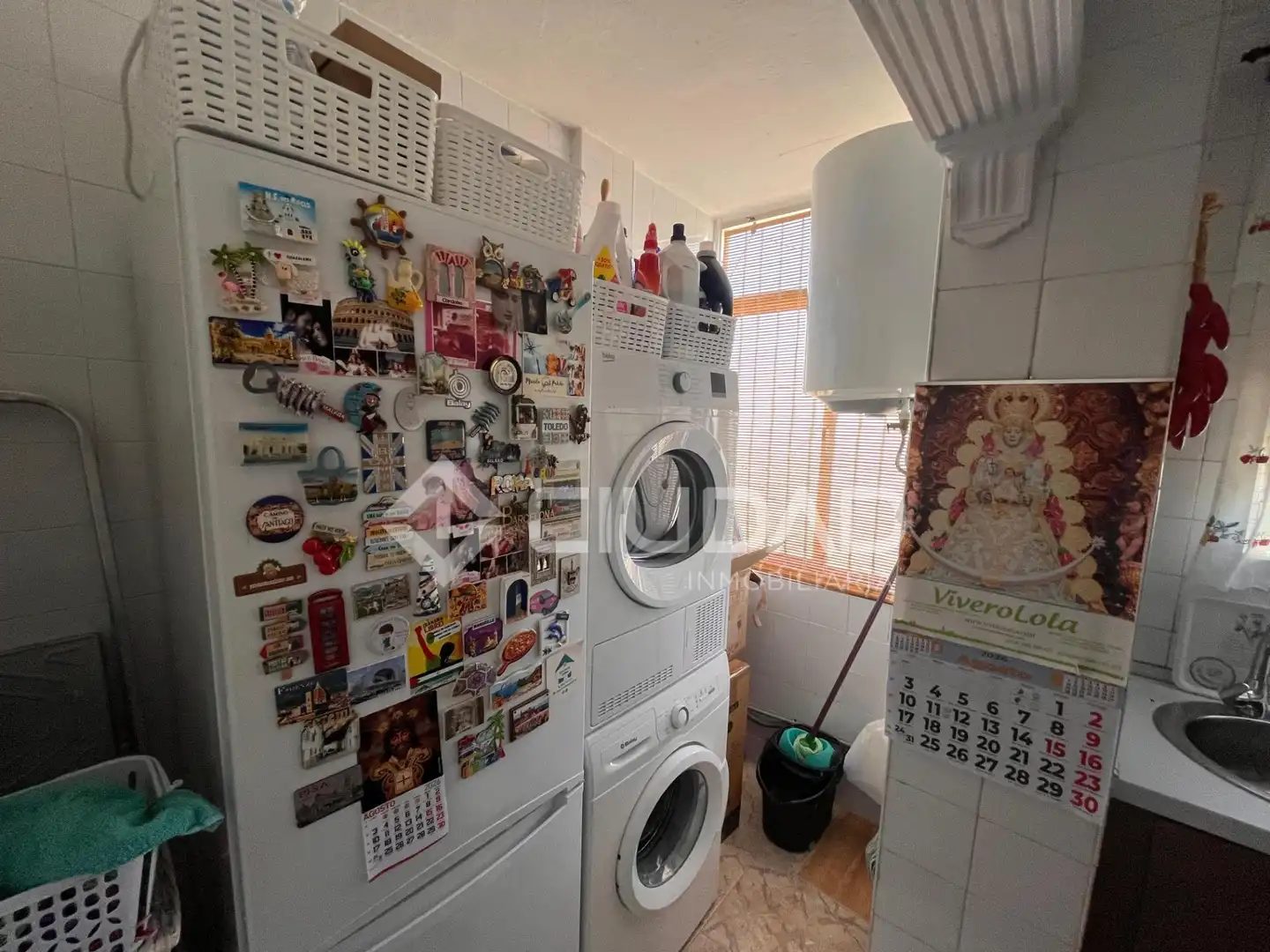 Kitchen of Flat for sale in Sanlúcar de Barrameda  with Air Conditioner and Balcony
